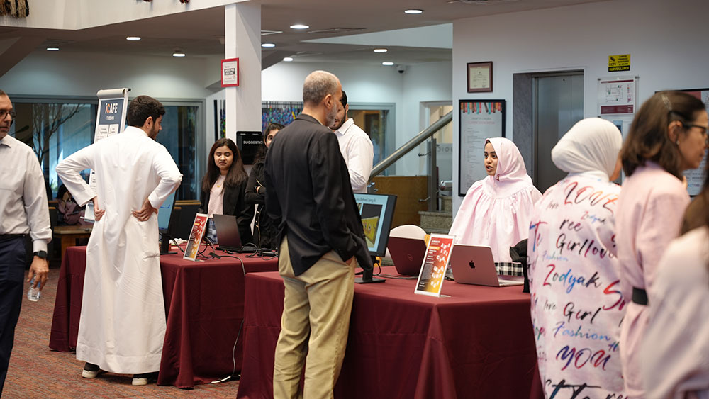 AUK Library AI Showcase Brings Students Together to Explore AI Across Disciplines