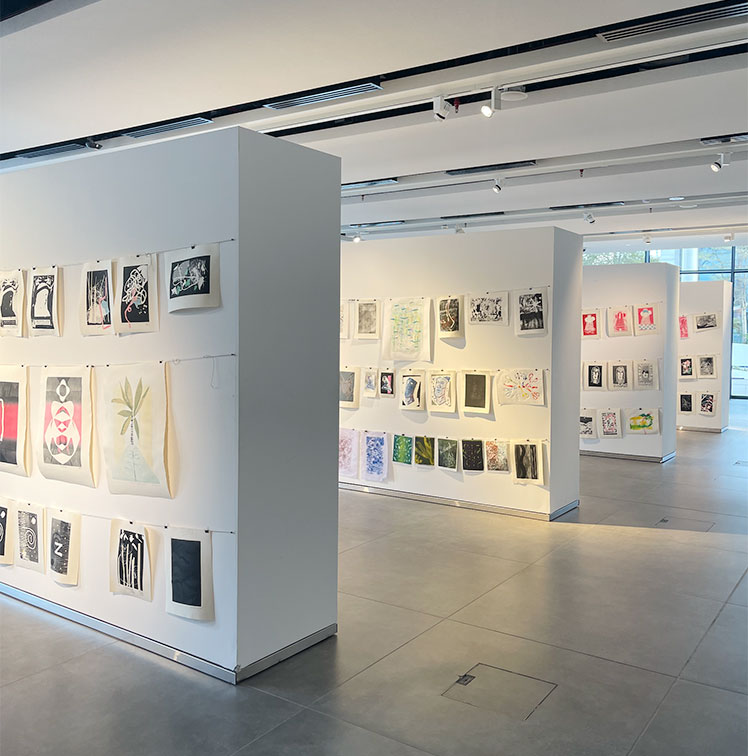 Art  design students and faculty excel in creative printmaking conference