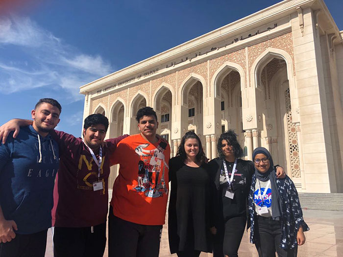 AUK Students Invited to International Theater Festival in UAE