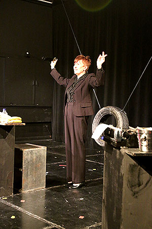 The drama spring production all in the timing