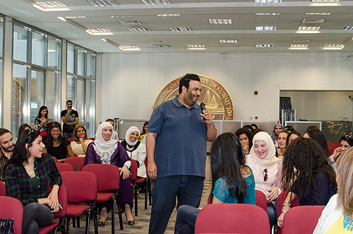 The media forum at auk an inspiring experience for students