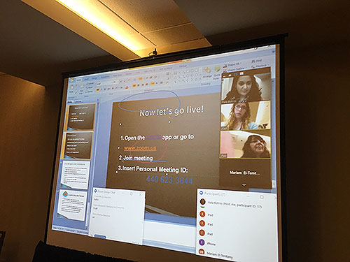 Aalss team conduct workshop at the international writing centers association iwca annual conference