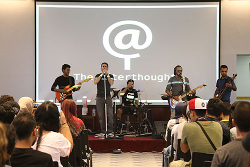 AUK Library Holds a Welcome Back Event