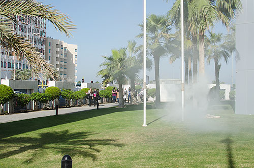 AUK Holds a Fire Drill for Safety Assurance