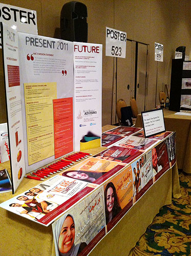 Aac team attends the national academic advising association conference