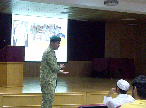 Kuwait national guard presents at auk