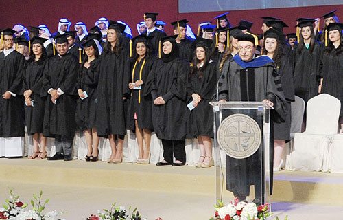 The american university of kuwait auk graduates a new class