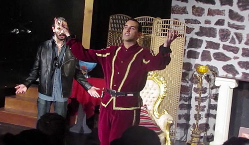 Rudnicks i hate hamlet at the auk black box theatre