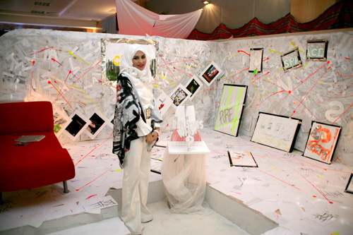 Graphic design students showcase their talent at auk