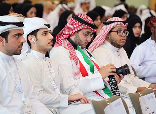 Auk students represent kuwait and auk at the fourth volunteering youth forum in qatar