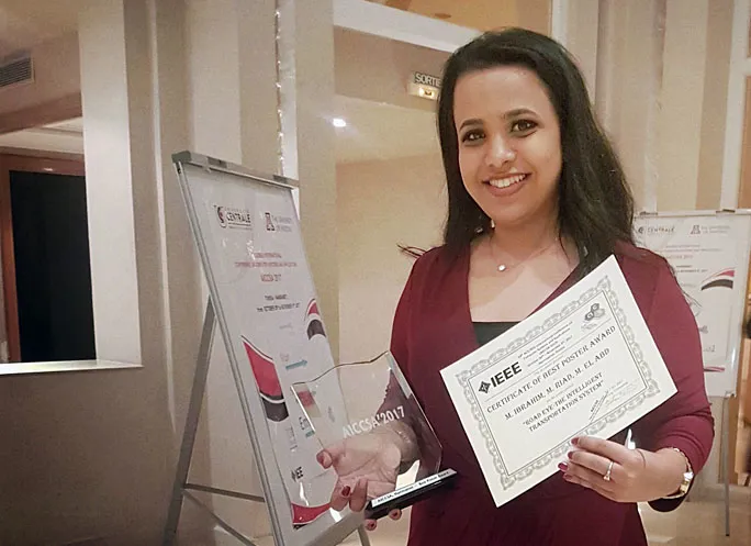 A Computer Engineering Graduate Wins Best Poster Award at an International ACS/IEEE Conference