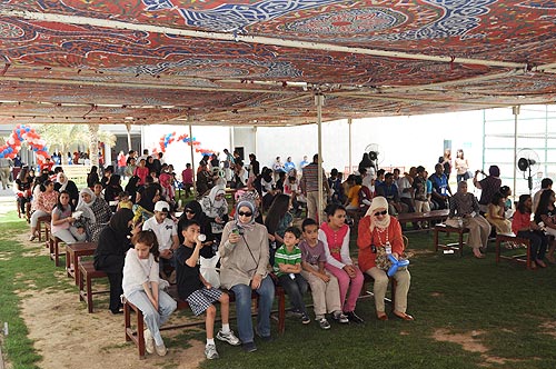 The auk hope club draws a smile on young faces