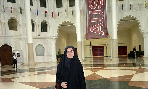 Auk writing center staff attend conference in uae