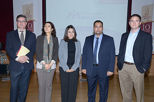 Auk holds a talk on responding to the needs of children and adolescents affected by conflict and displacement