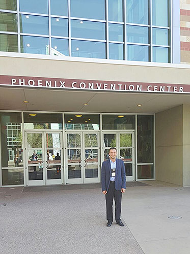 Admissions Director Presents at AACRAO Annual Conference in Phoenix, Arizona, USA, AUK TV Ad Screened at the Event