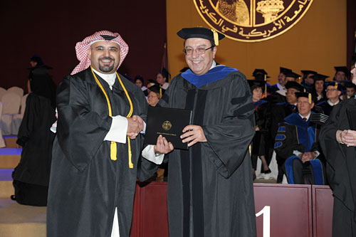 The american university of kuwait auk graduates a new class