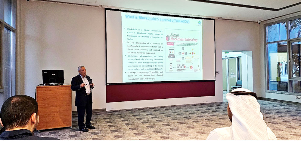 Unveiling Blockchain: AUK ORG’s Informative Lecture with Dr. Satya Gupta