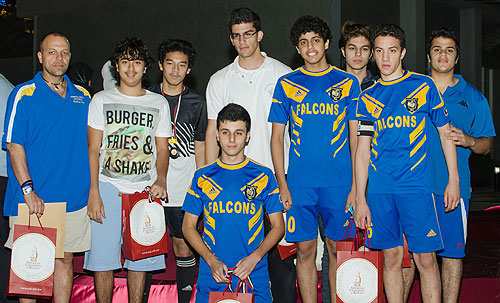 Ask and ges crowned champions of the 3rd annual high school football tournament at auk