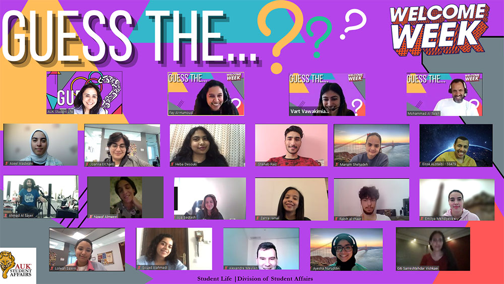 Auk begins the spring 2022 semester with a virtual orientation and welcome week activities