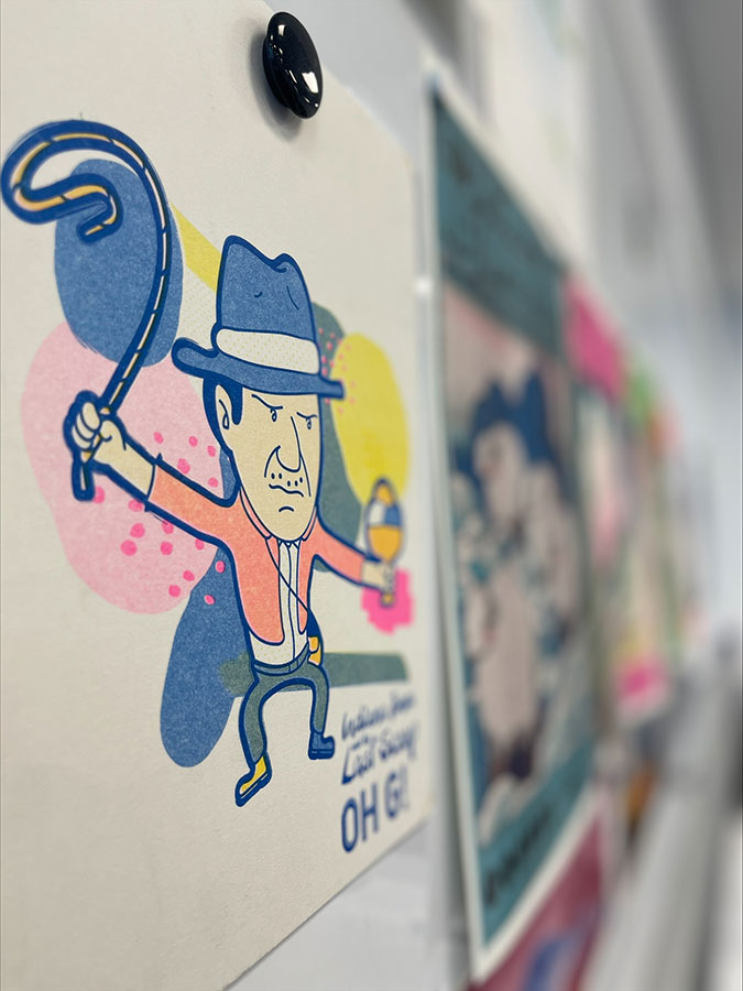 Auk hosts risograph workshop with romain danger