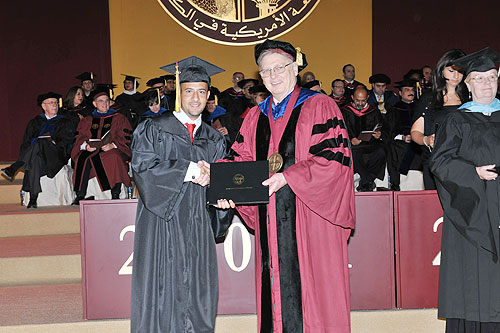 American university of kuwait graduation ceremony 2012