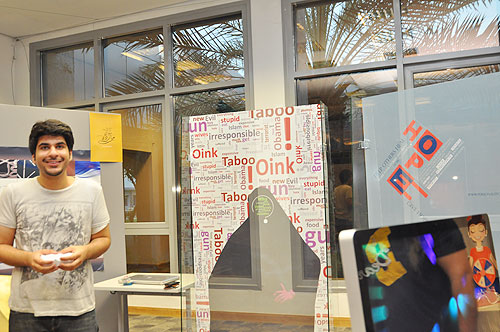 Spring capstone graphic design exhibition 2012