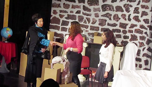 Rudnick's I Hate Hamlet at the AUK Black Box Theatre