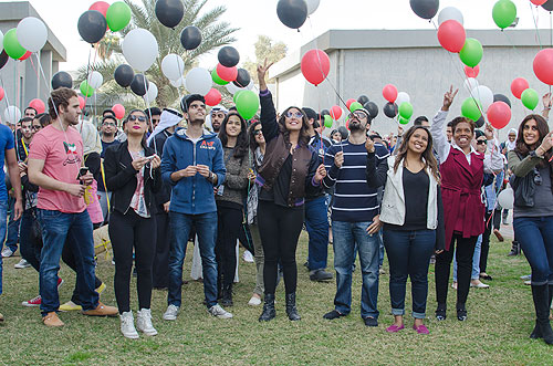 Auk students celebrate national and liberation day