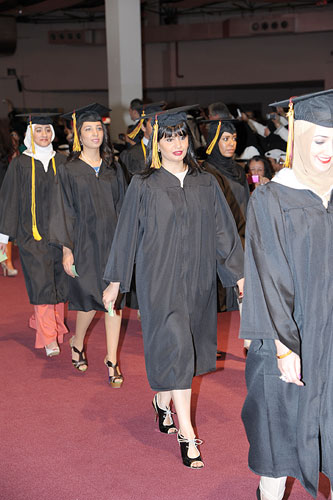 American university of kuwait graduation ceremony 2012