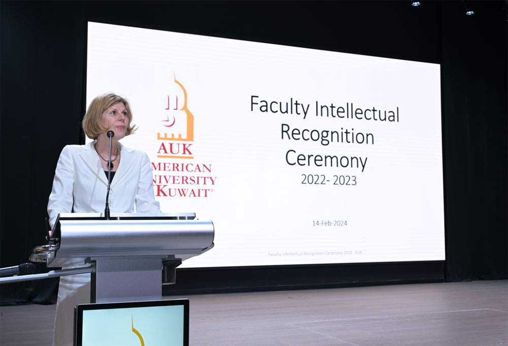 The American University of Kuwait Awards Faculty for Pioneering Research Contributions