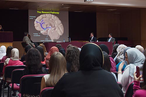 Specialists discuss causes consequences and cures of addiction at auk