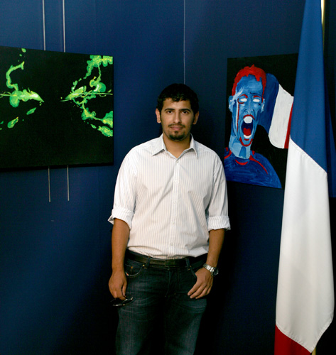 French embassy holds art exhibition