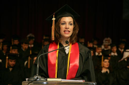 American university of kuwait graduation ceremony 2010