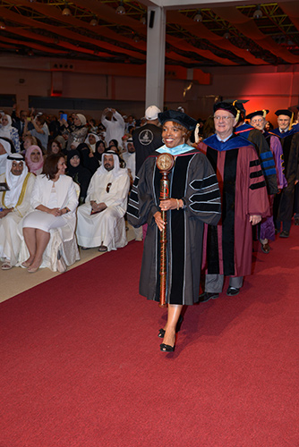 The american university of kuwait auk graduates its 9th class