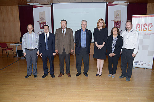 Rise hosts nobel laureate sir richard roberts