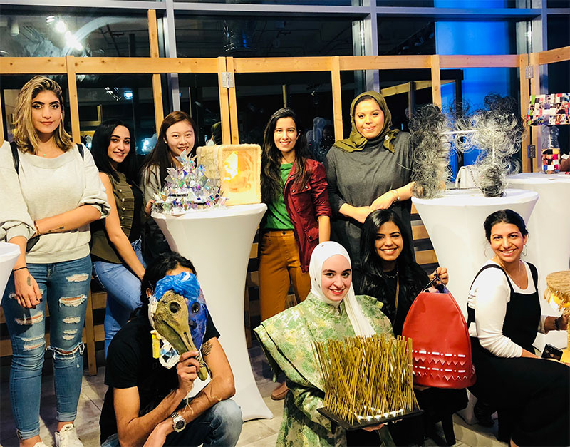 Auk students showcase recycled designs at recreate