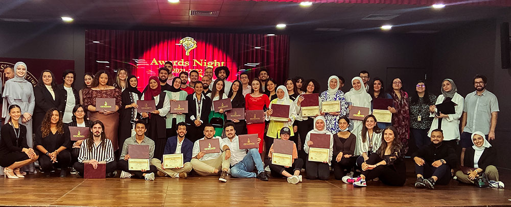 The american university of kuwait hosts its 18th annual awards night ceremony