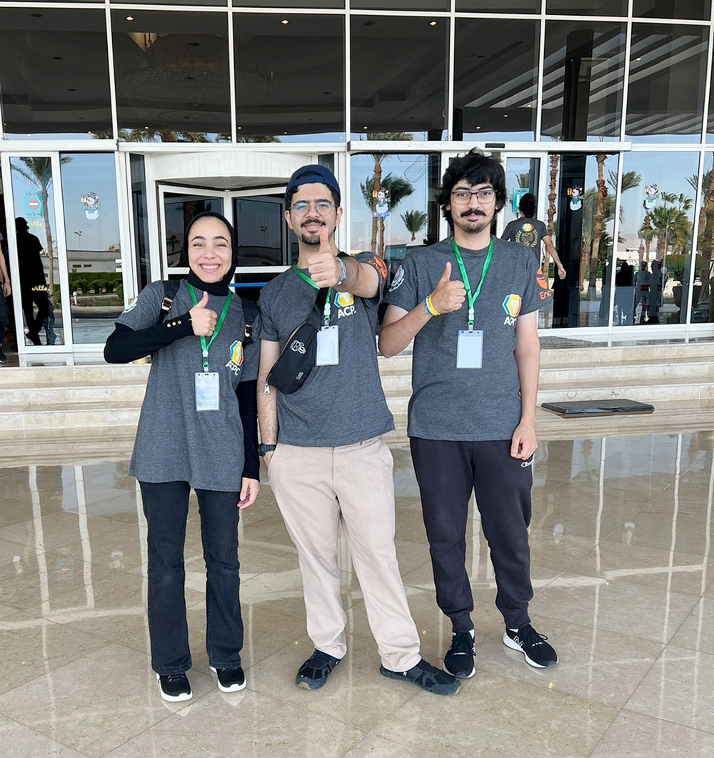 AUK Students Participate in Africa and Arab Collegiate Programming Championship