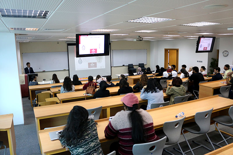 Auk hosts deputy chief of the spanish embassy