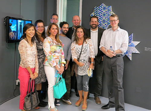 Auk students alumni and faculty participate in talk loveact peace