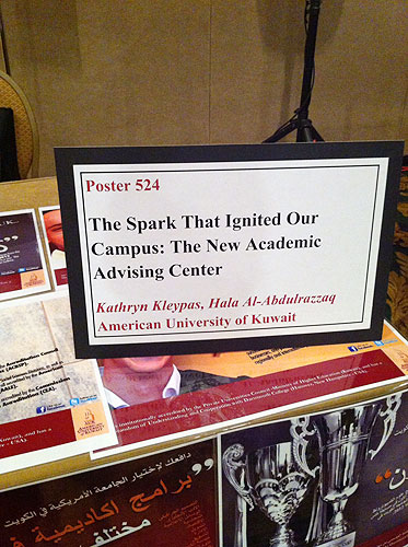 Aac team attends the national academic advising association conference