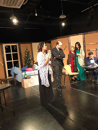 Auk drama program stages the games afoot