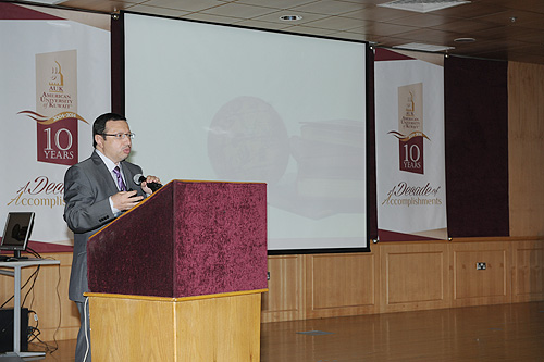 Auk inaugurates its first center for research in informatics sciences and engineering rise