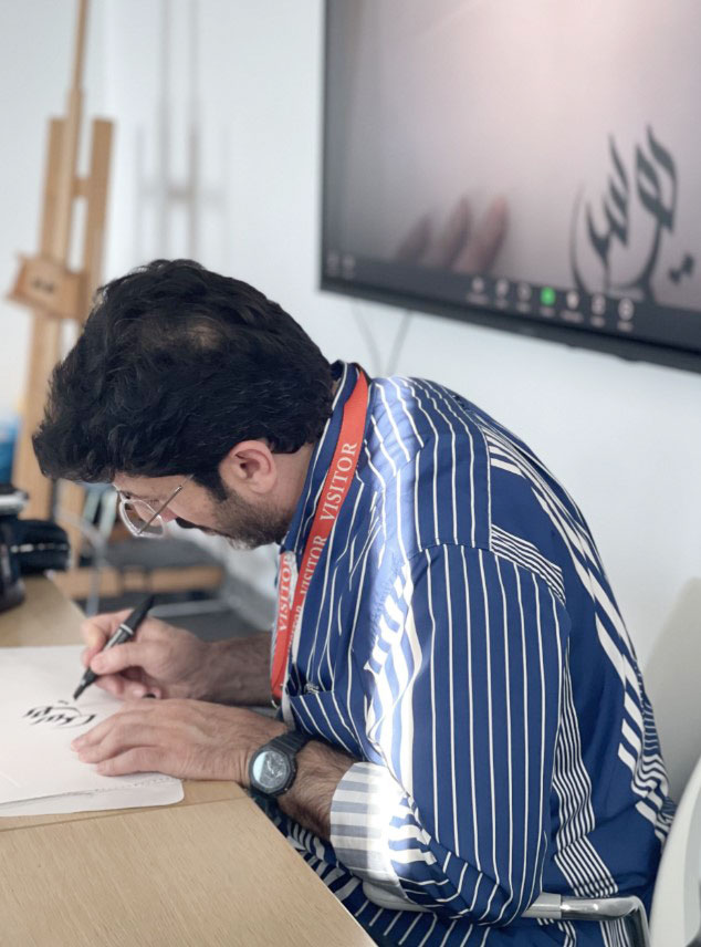 From Theory to Practice: Hands-On Calligraphy with Renowned Artists at AUK