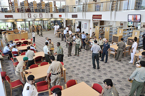 The AUK Library Signs Agreement with Mubarak Al-Abdullah Joint Command and Staff College (MAJCSC)