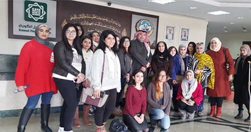 AUK Psychology Students Gain First-Hand Knowledge from Kuwait Center for Mental Health