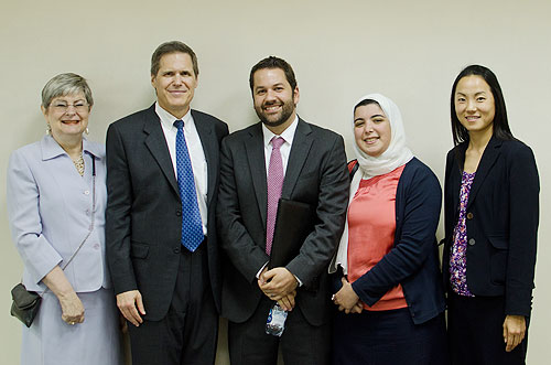 Us ambassador gives lecture on hamlet diplomacy and political interpretations of shakespeare to auk shakespeare class