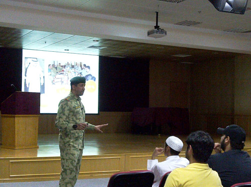 Kuwait national guard presents at auk