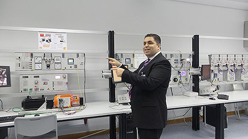 Auk inaugurates its electrical and computer engineering laboratories and holds its first auk-ieee student branch elections