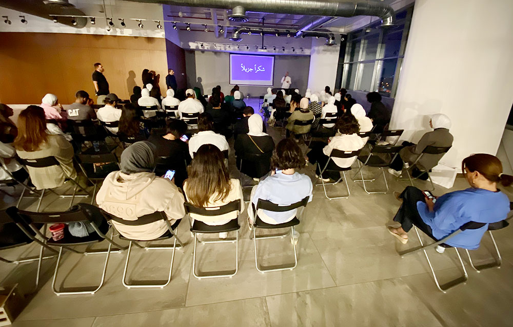 Auk gdes department and pcc host typography event by john paul dowling